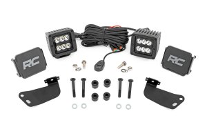 Segway UT10 LED Cube Light Kit - Front - Rough Country - 2-inch Black Series LED Pods - Black Segway UT10 LED Cube Light Kit - Front - Rough Country - 2-inch Black Series LED Pods - Black